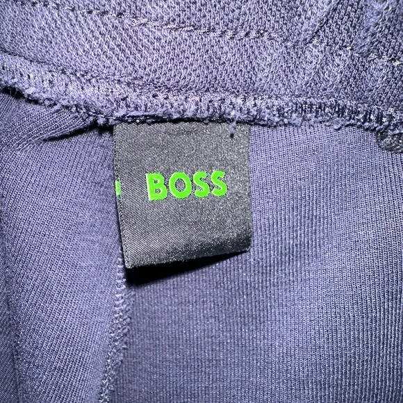 Hugo Boss Black Sweatpants with Elastic Waistband and Tapered Ankles - Picture 7 of 8